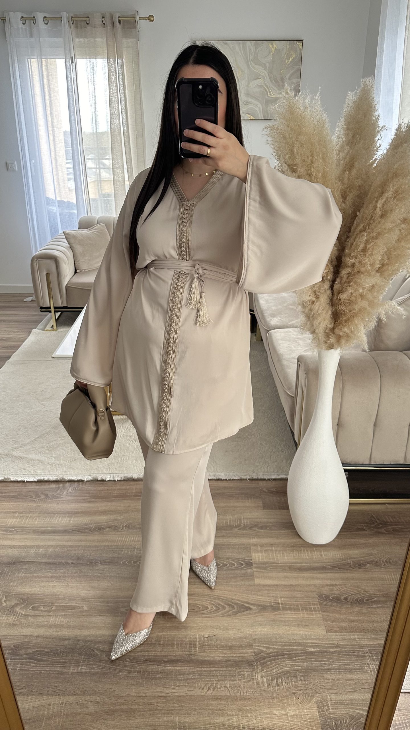 Ensemble jabador I beige