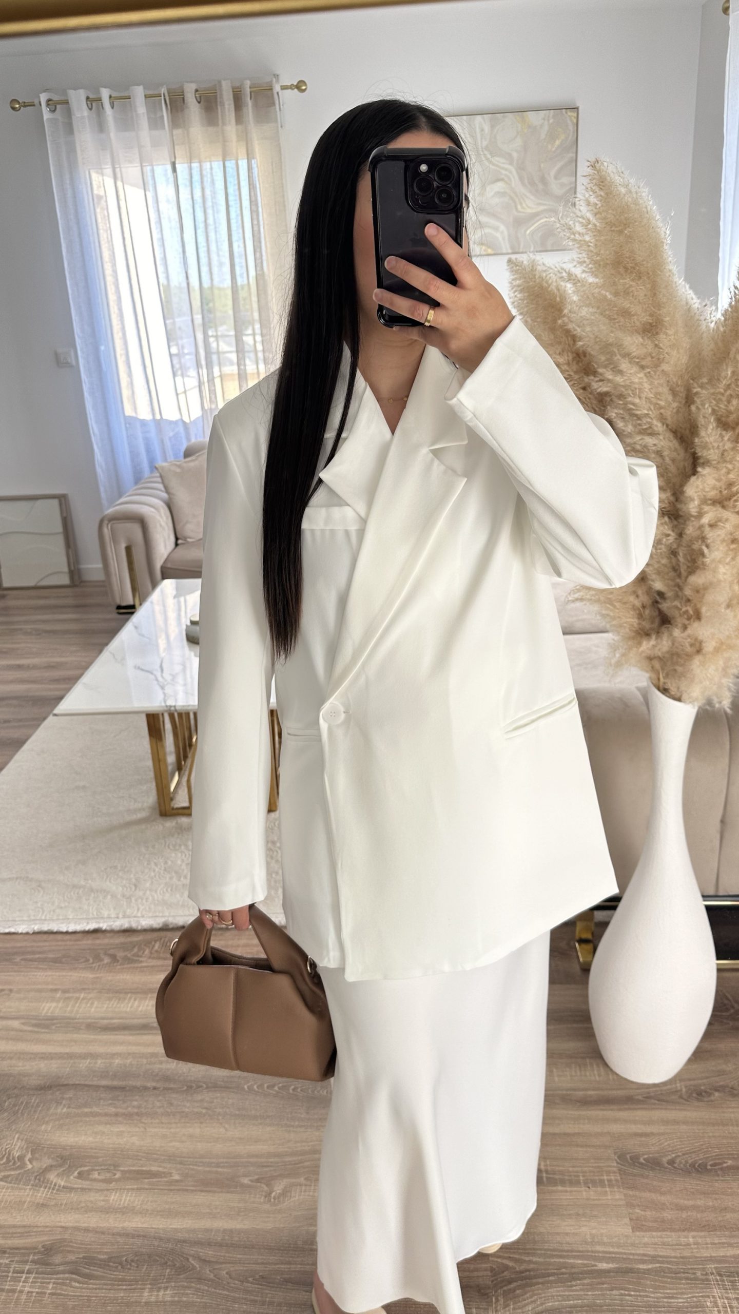 Blazer croisée | blanc
