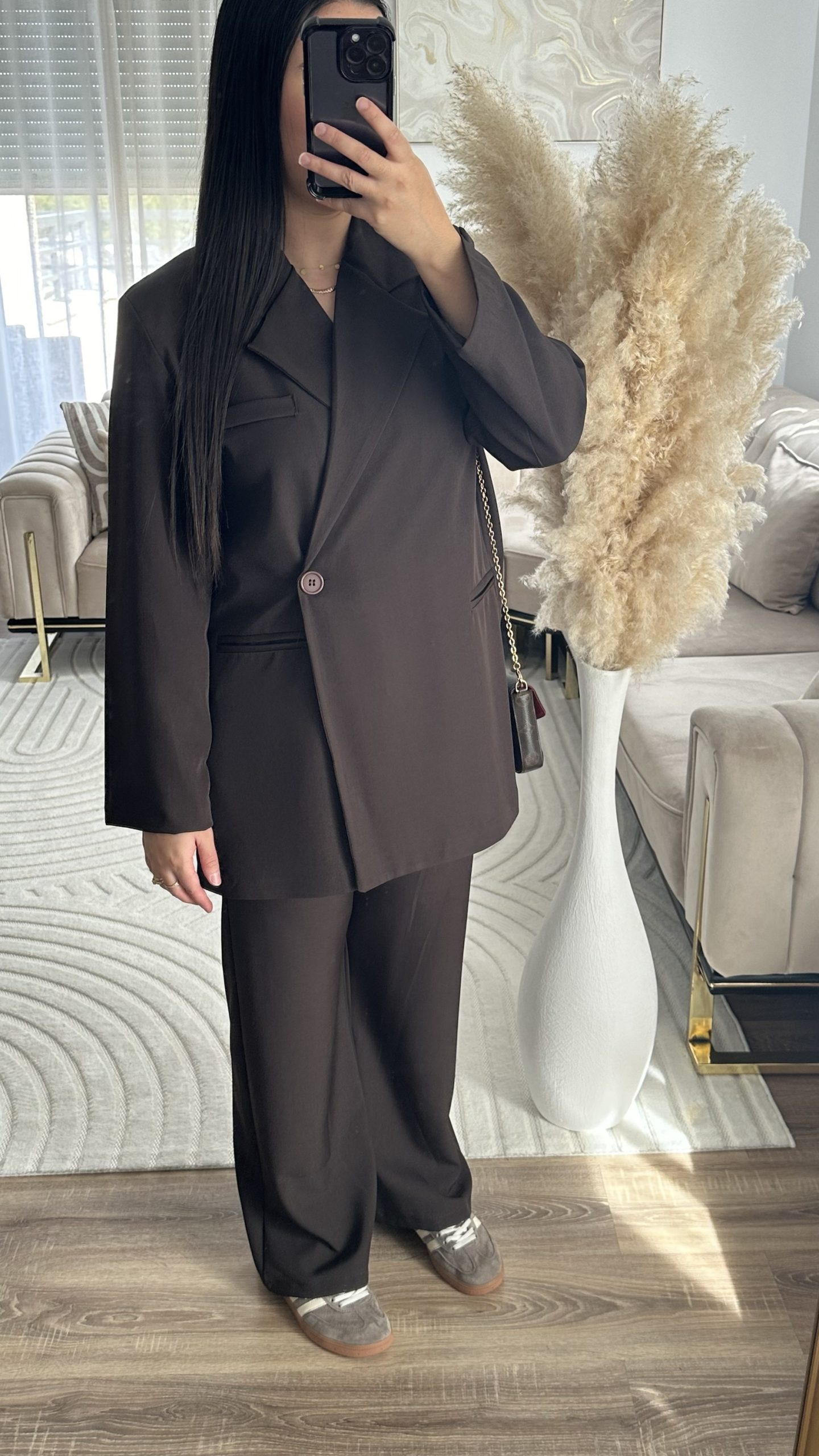 Ensemble tailleur | marron