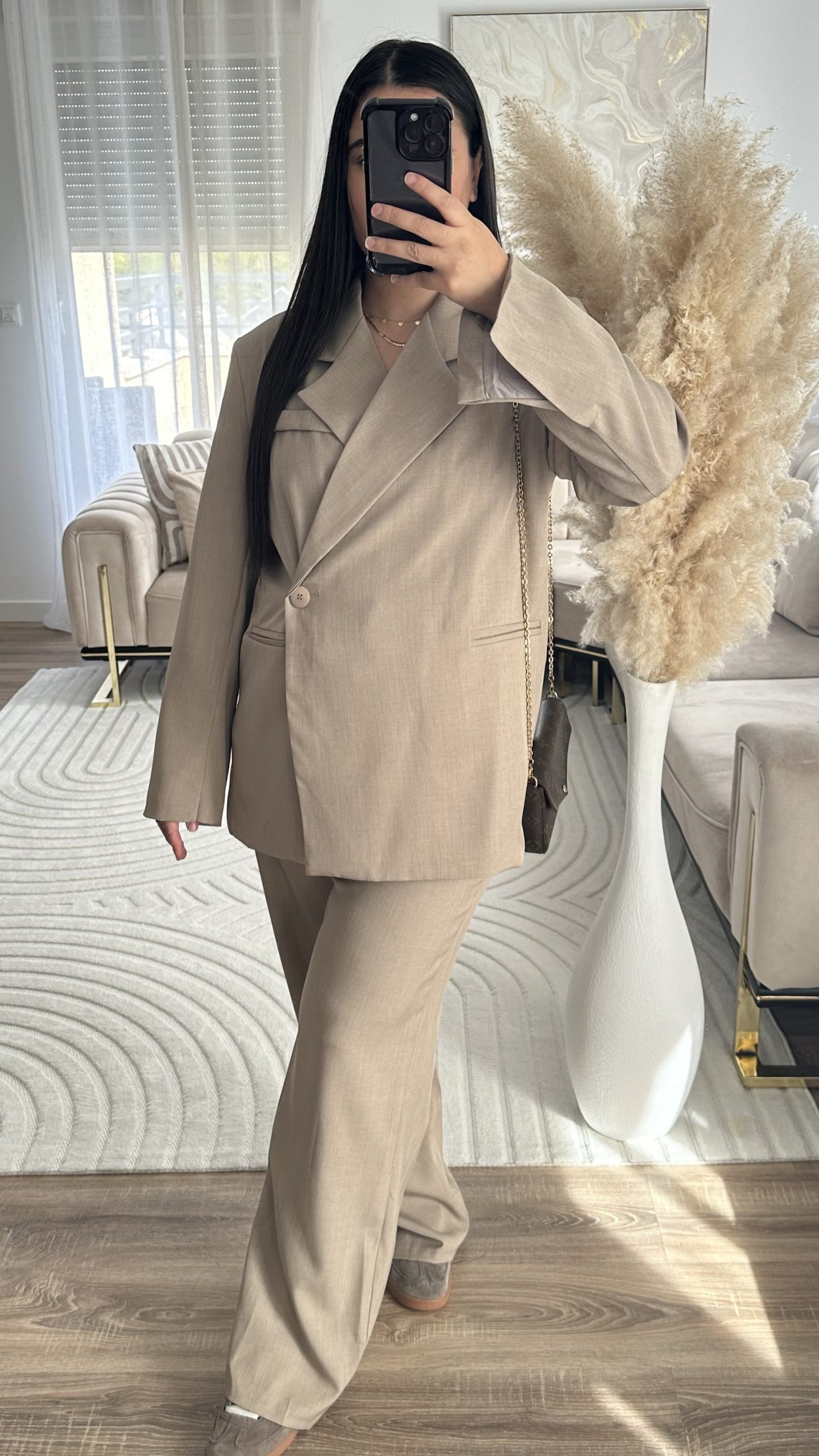 Ensemble tailleur | taupe