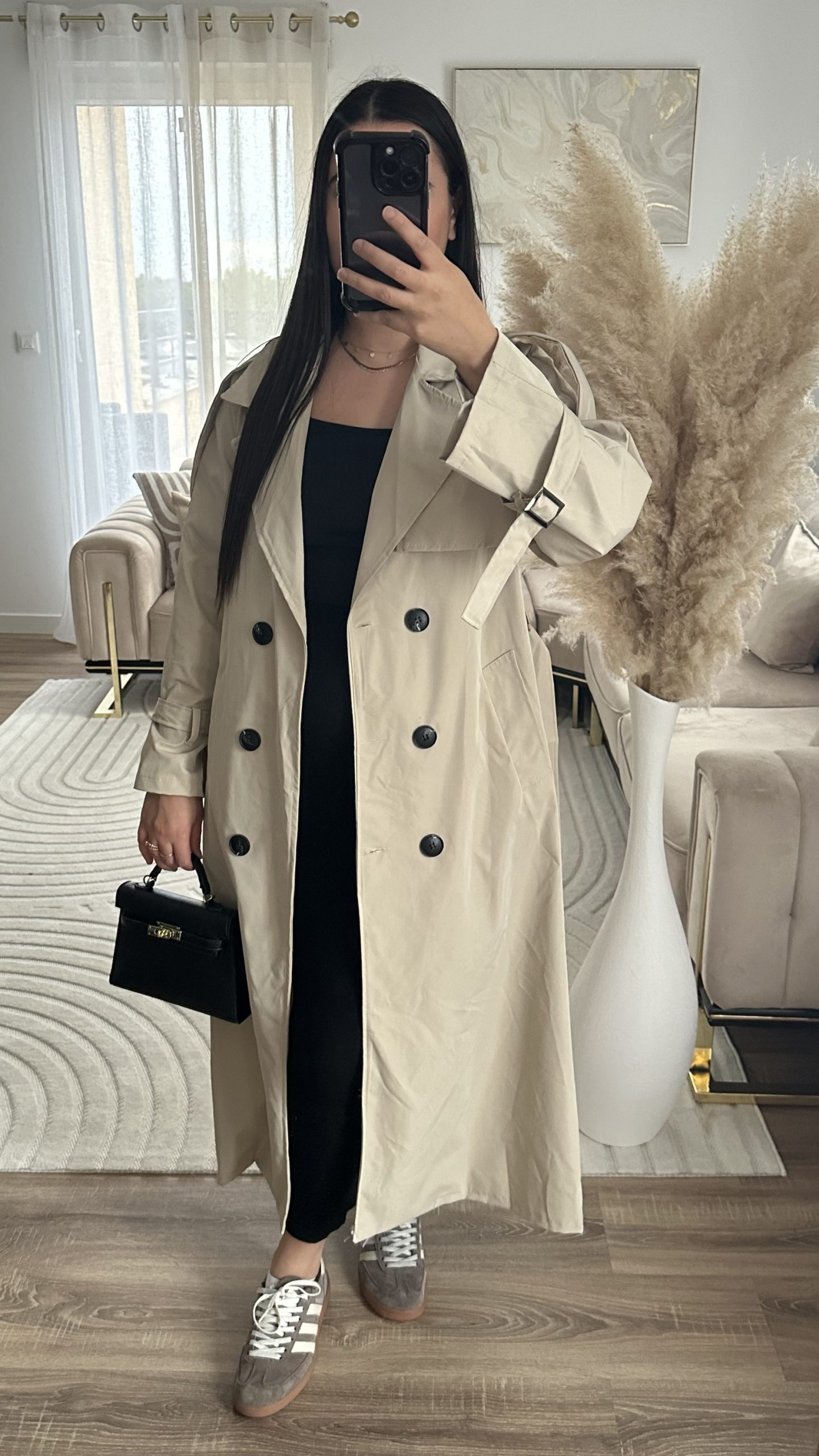 Trench long | beige