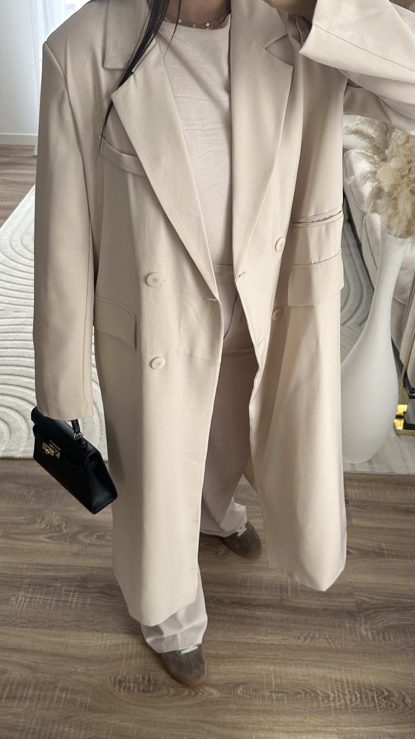 Blazer long | beige