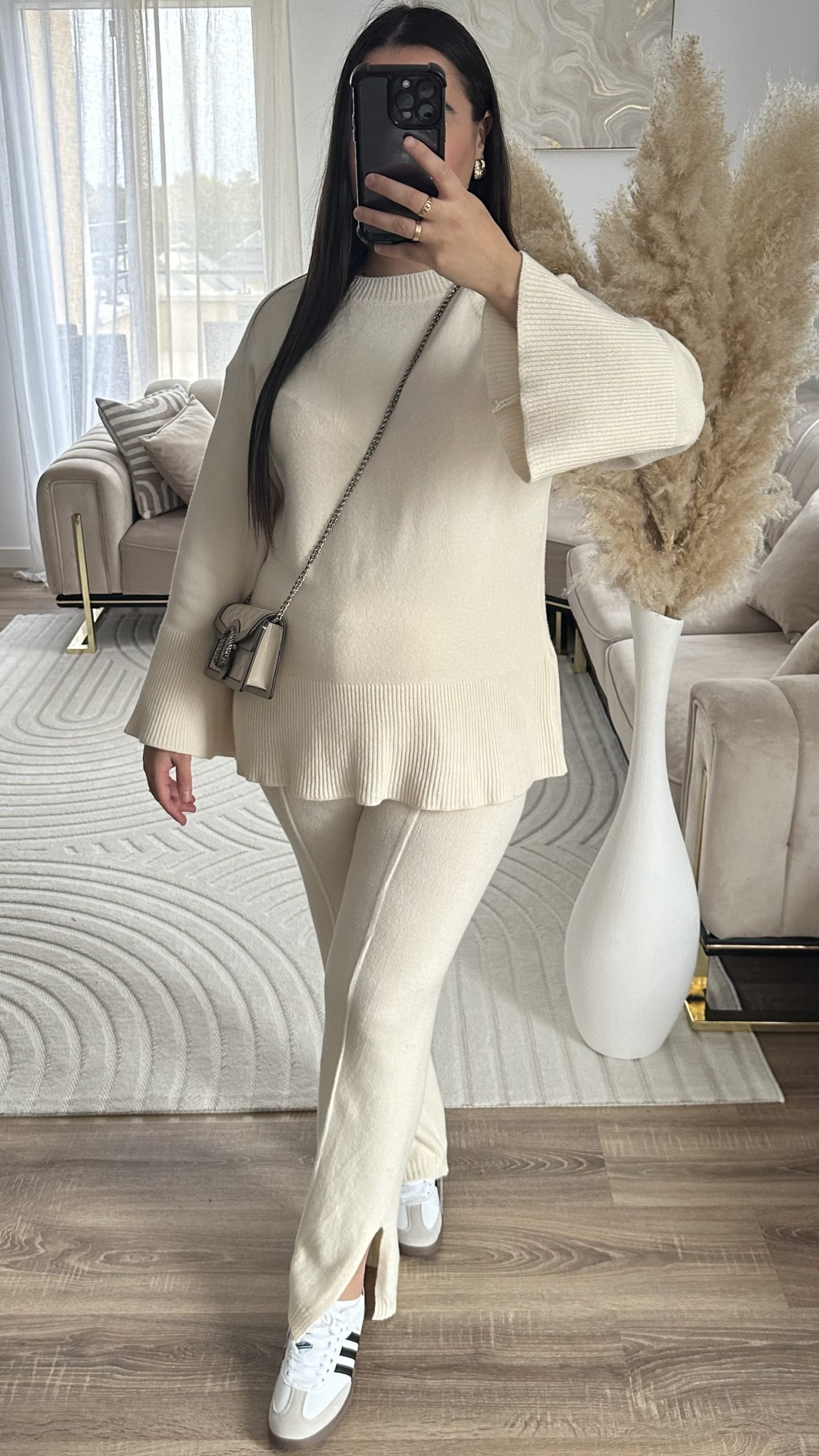 Ensemble fente | beige