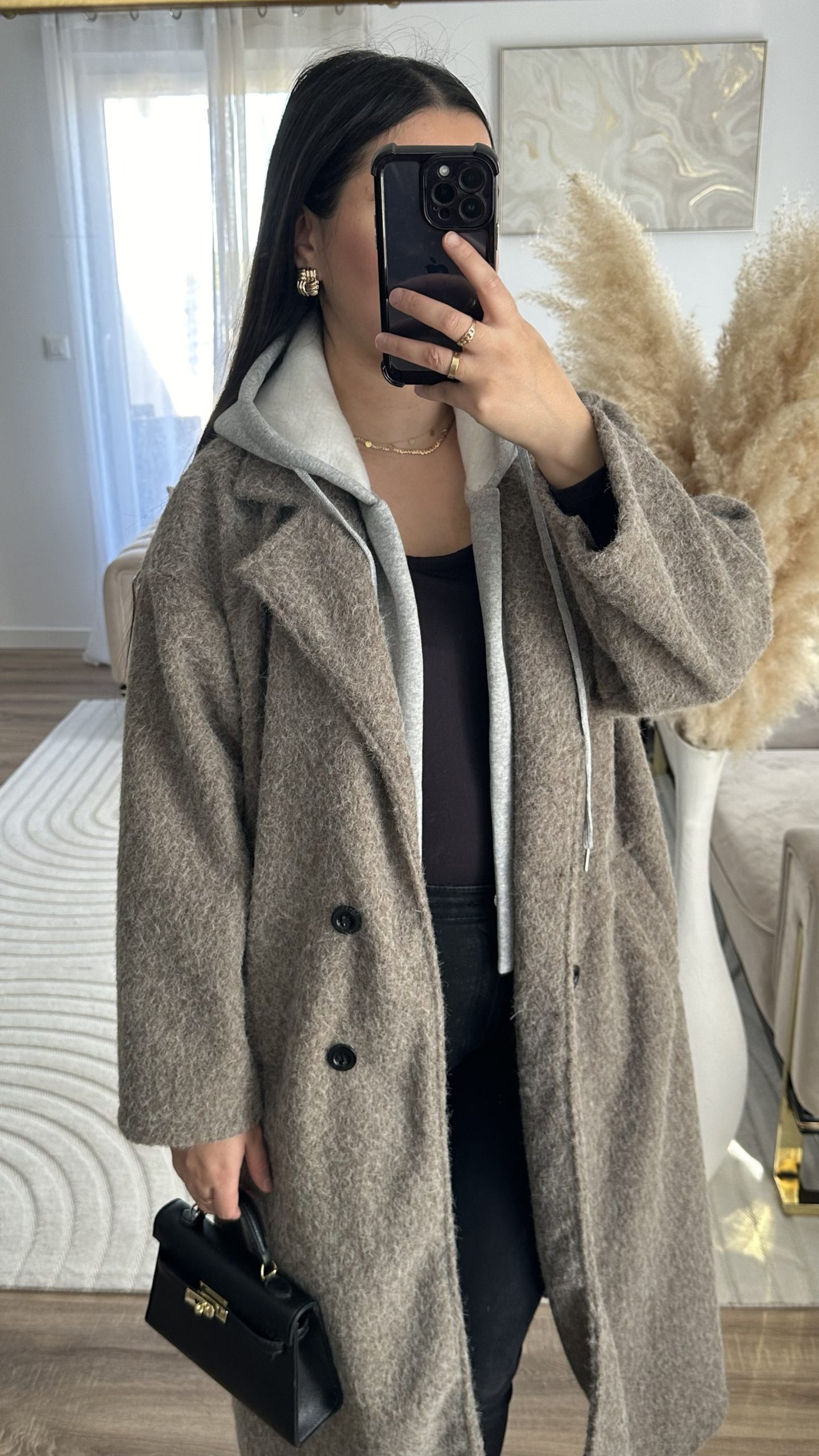 Manteau sportwear | taupe