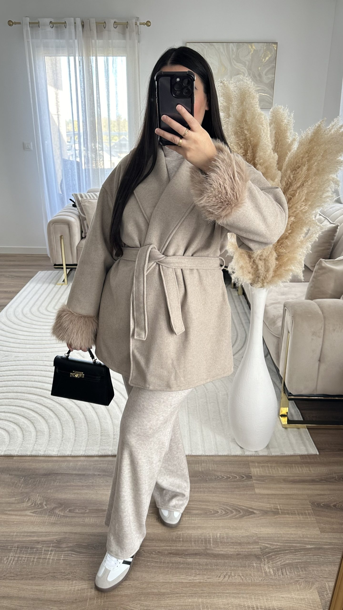 Manteau Lina | taupe