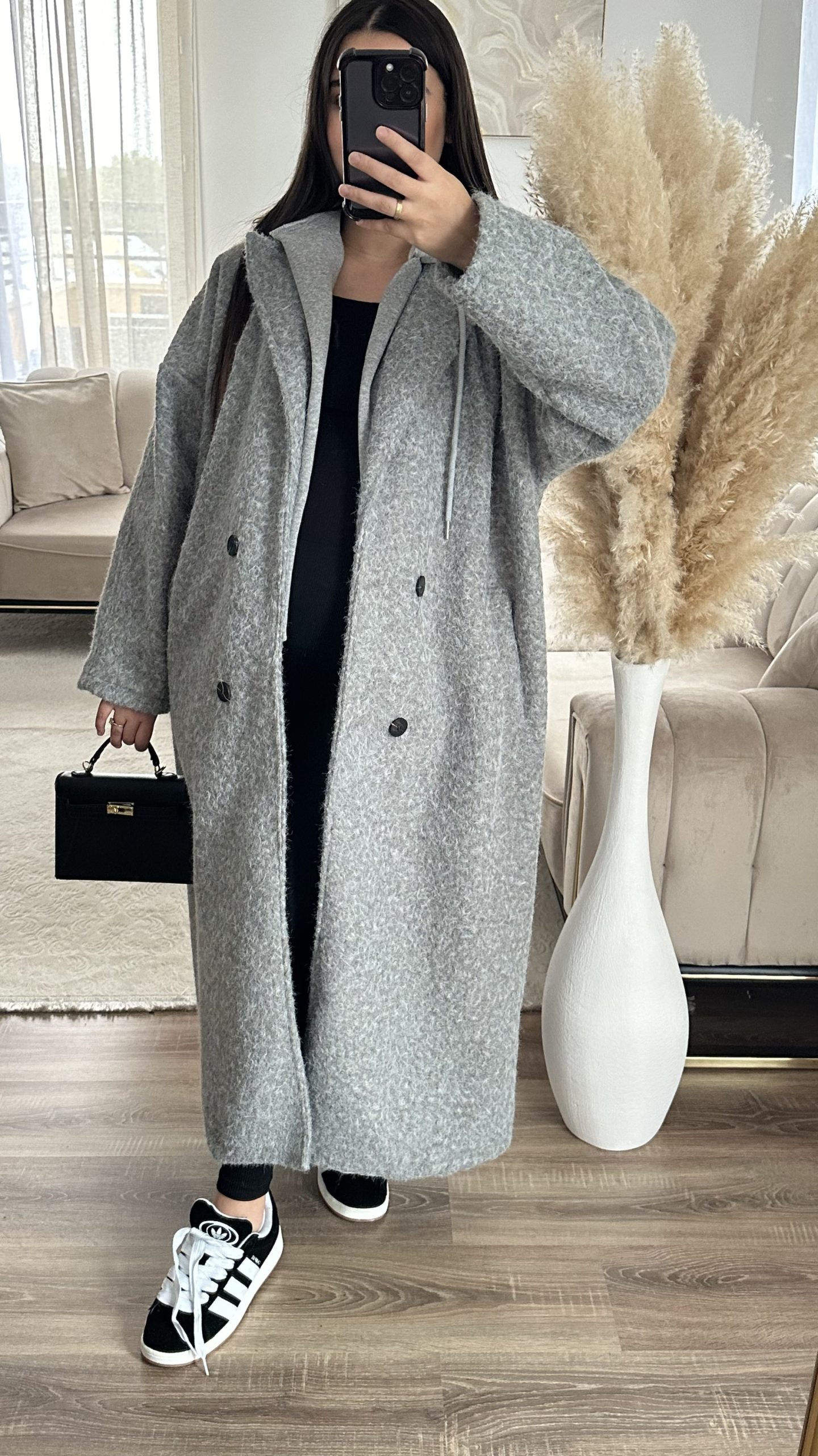 Manteau sportwear | gris